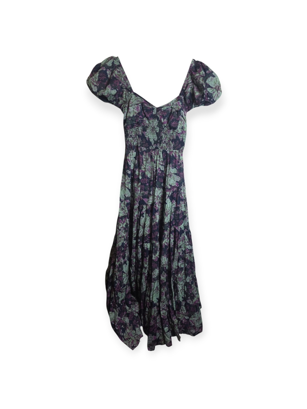 Women's Free People‎ Sundrenched Short sleeve maxi dress, size extra small
